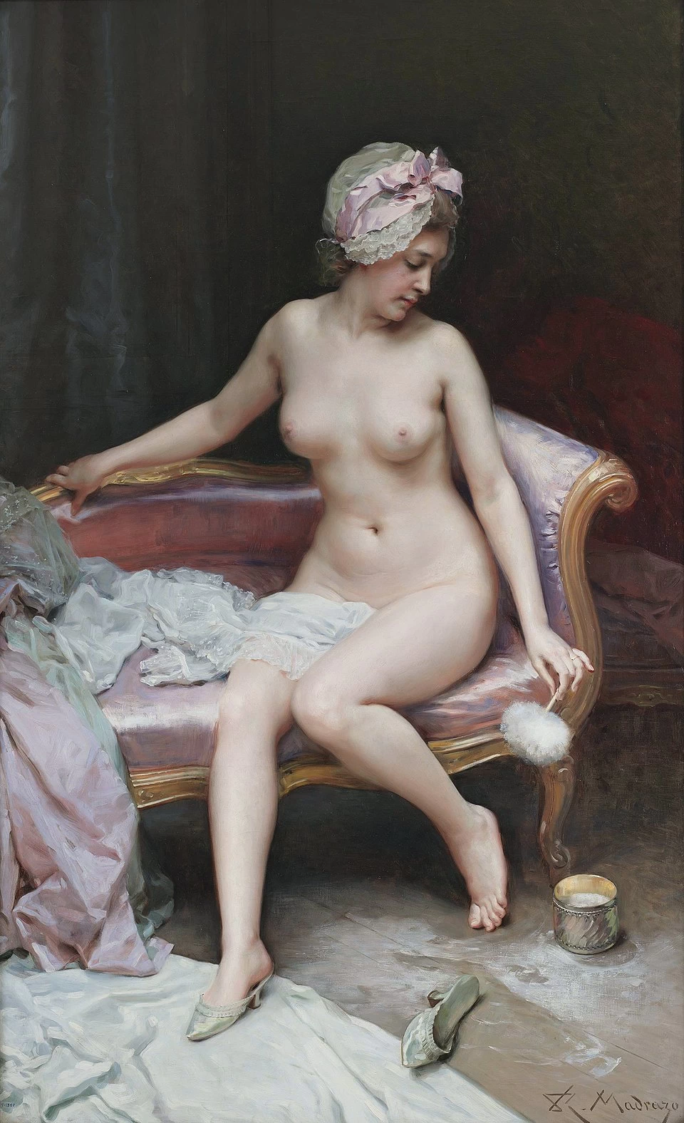 Raimundo Madrazo - Dopo il bagno, Museo del Prado, Madrid